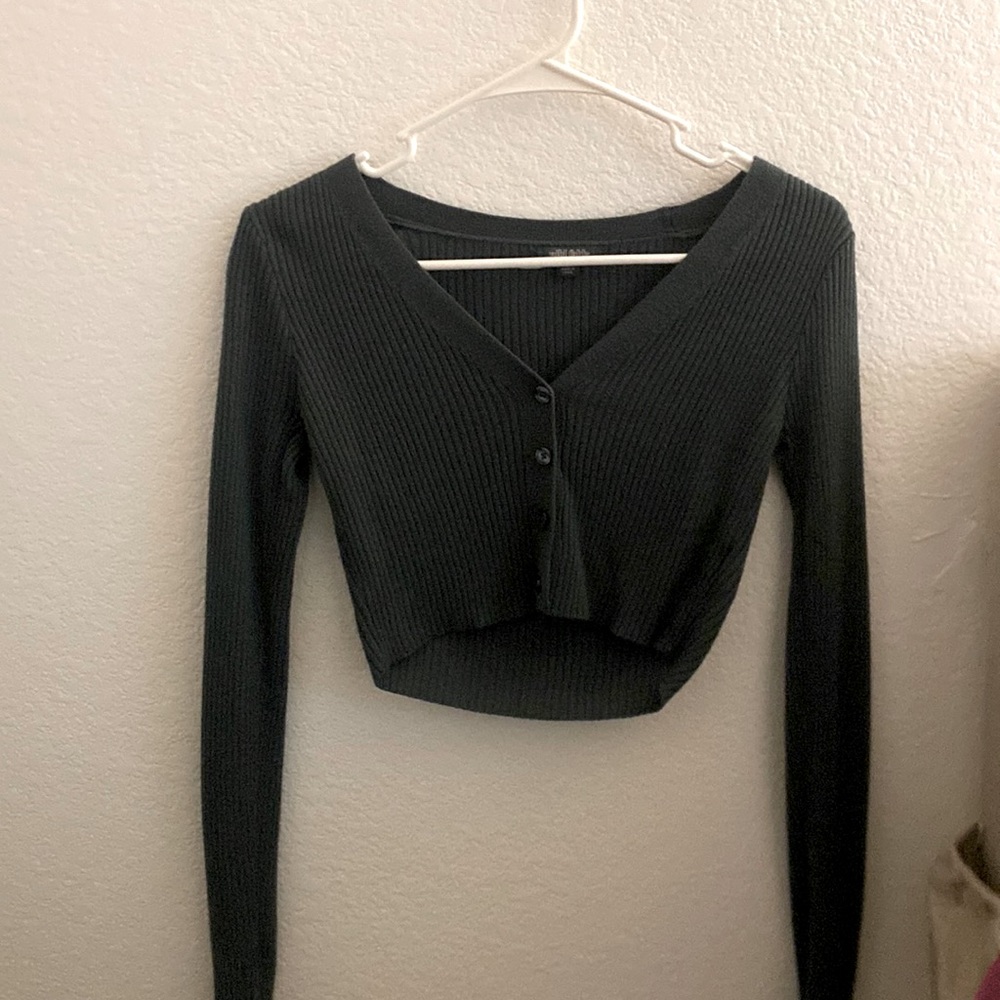 Target Green Cardigan